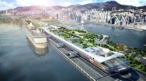 Hong Kong opent nieuwe cruise terminal