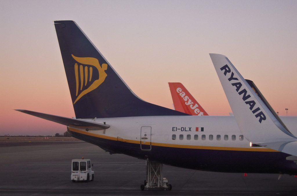 vliegtuig ryanair